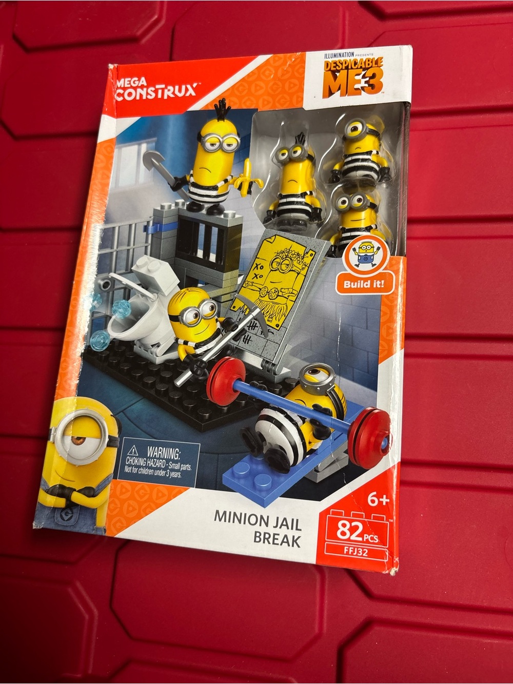 2017 Mega Construx Despicable Me - Minion Jail Break Full Set New Sealed 304814